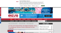 Desktop Screenshot of evz.ro