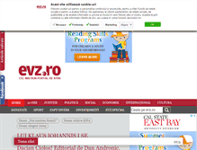 Tablet Screenshot of evz.ro